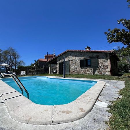 Casa 2 Habitaciones Con Piscina Y Cenador Al Aire Libre Pontevedra Luaran gambar