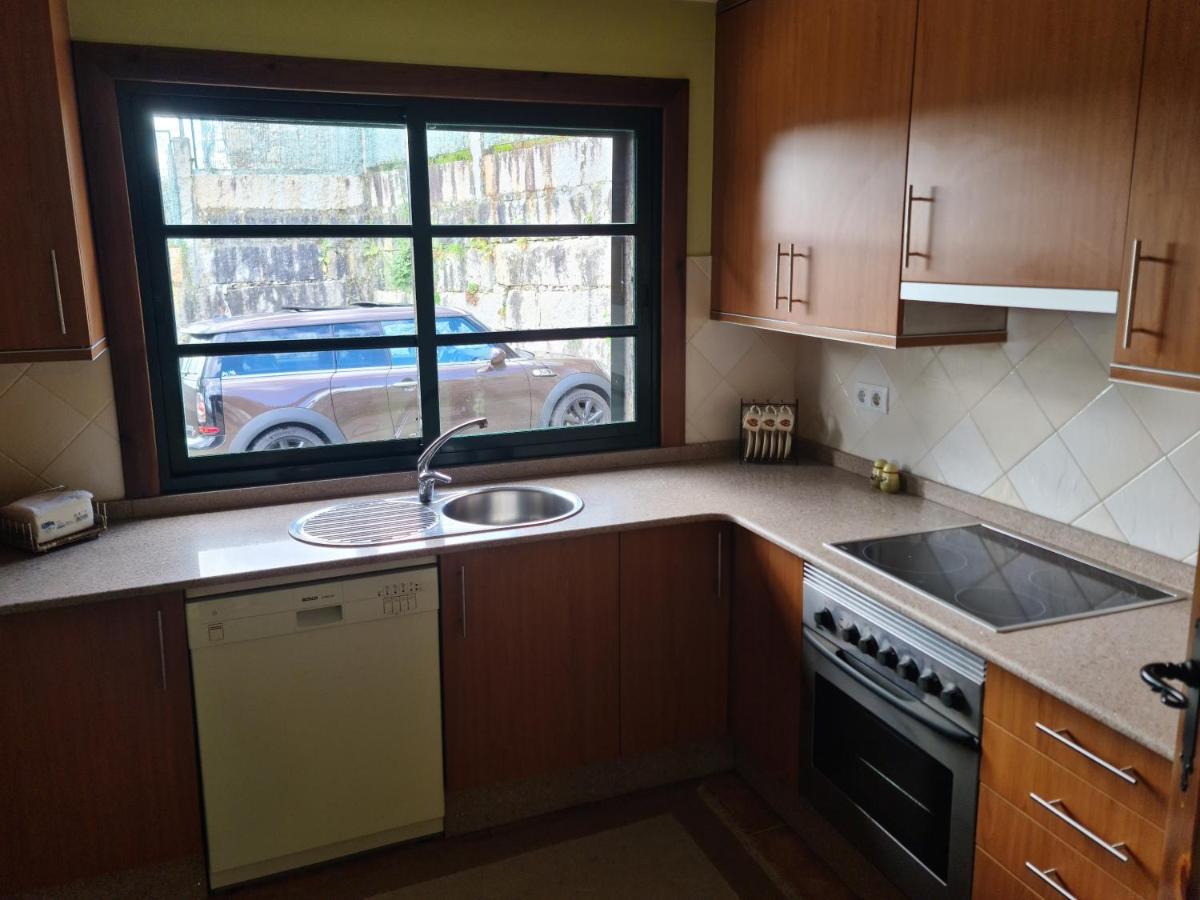 Casa 2 Habitaciones Con Piscina Y Cenador Al Aire Libre Pontevedra Luaran gambar